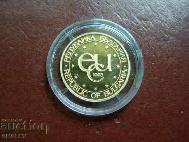 5000 BGN 1993 "ECU - Litere slave" - Dovadă (aur) - 7 5000 BGN 1993 "ECU - Litere slave" - Dovadă (aur) - 7