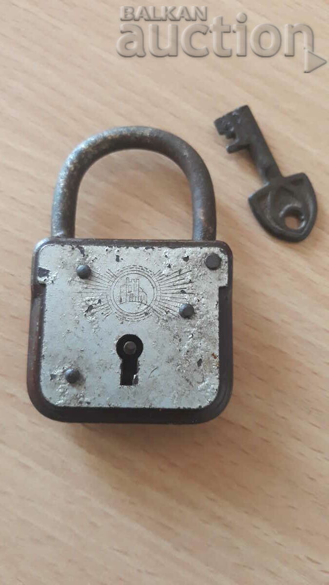antique retro vintage padlock small padlock with key - 5 antique retro vintage padlock small padlock with key - 5