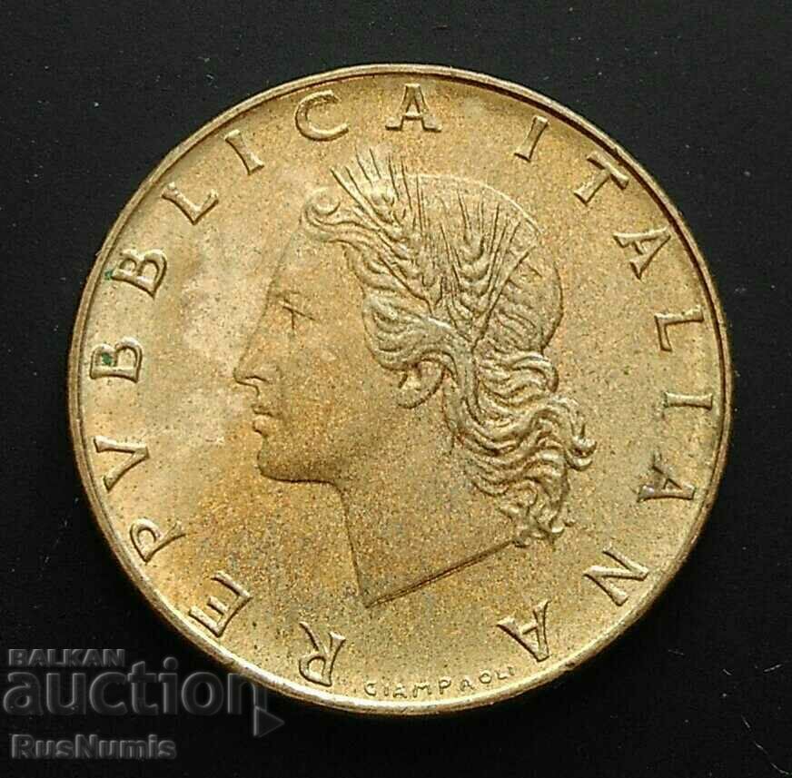 Italia. 20 de lire sterline 1975