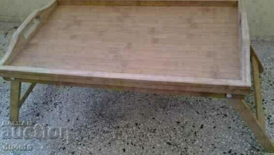 masuta cafea, tava mic dejun in pat, cadou romantic, pt - 5