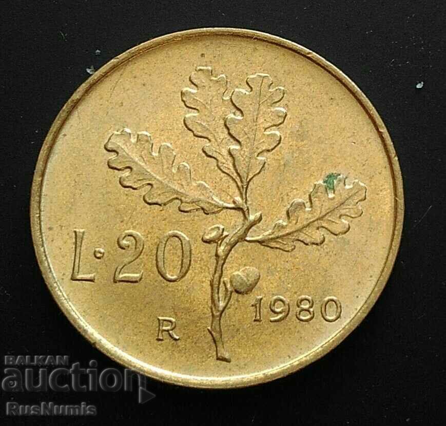 Italia. 20 GBP 1980 cu preț 0.75 BGN | € 0.38 Italia. 20 GBP 1980 cu preț 0.75 BGN | € 0.38