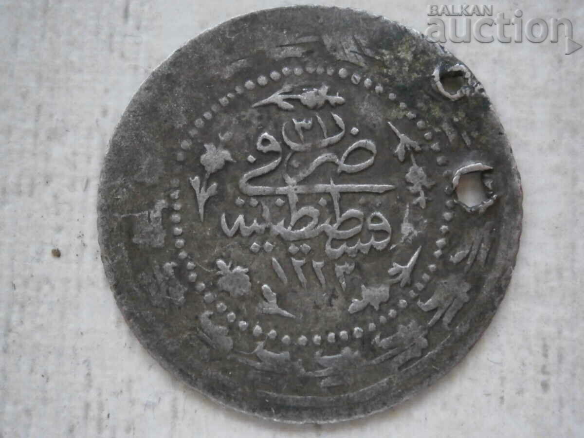 60 pairs of silver Ottoman coin 1223 - 5 60 pairs of silver Ottoman coin 1223 - 5