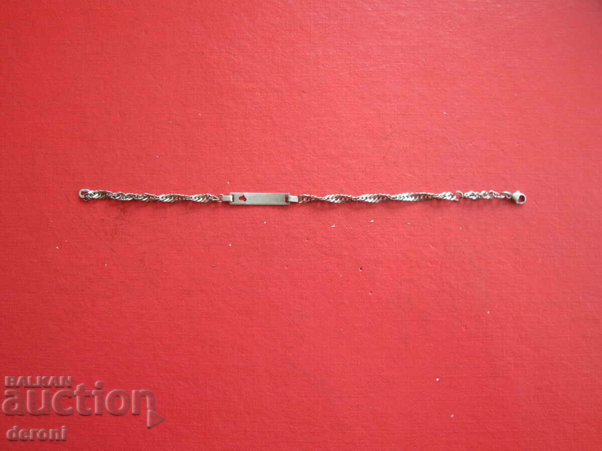 Παράδοση Καταπληκτικό ασημένιο βραχιόλι 925 FBM Binder Παράδοση Καταπληκτικό ασημένιο βραχιόλι 925 FBM Binder