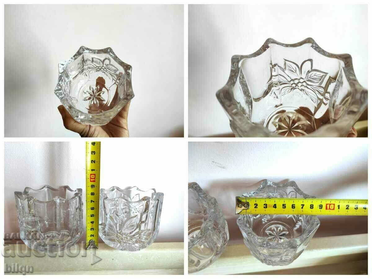 Wonderful Branded Crystal Bowls - SOGA Japan - 6
