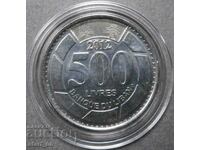500 de lire sterline Liban 2012