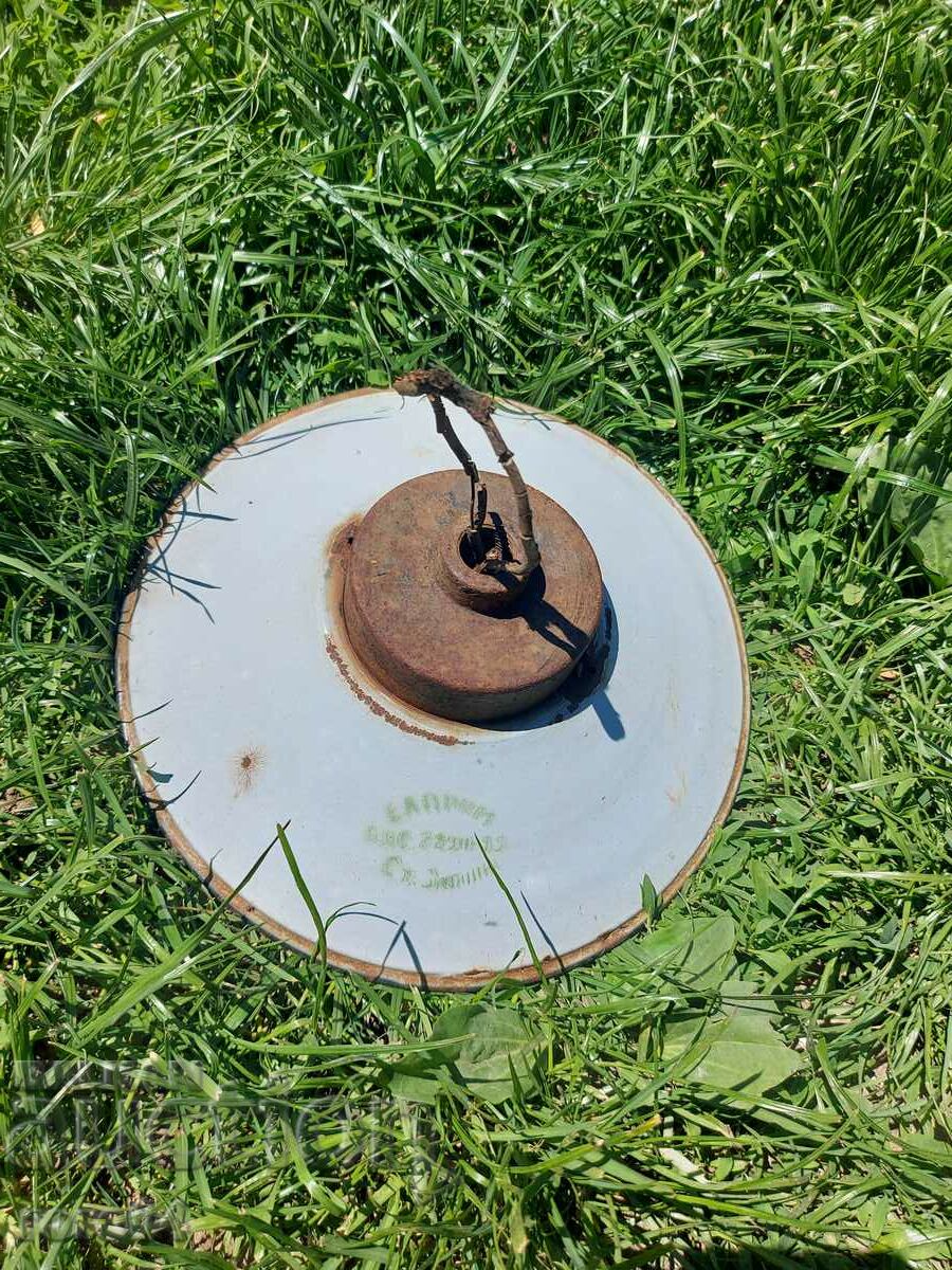 ENAMELED LAMP - EARLY SAMPLE with price 31.50 BGN | € 16.11 ENAMELED LAMP - EARLY SAMPLE with price 31.50 BGN | € 16.11