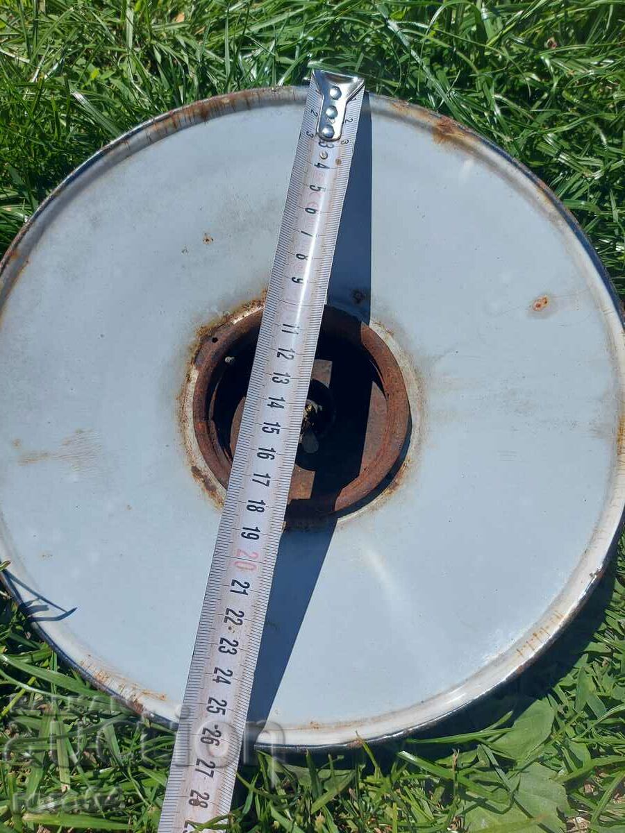 ENAMELED LAMP - EARLY SAMPLE - 5 ENAMELED LAMP - EARLY SAMPLE - 5