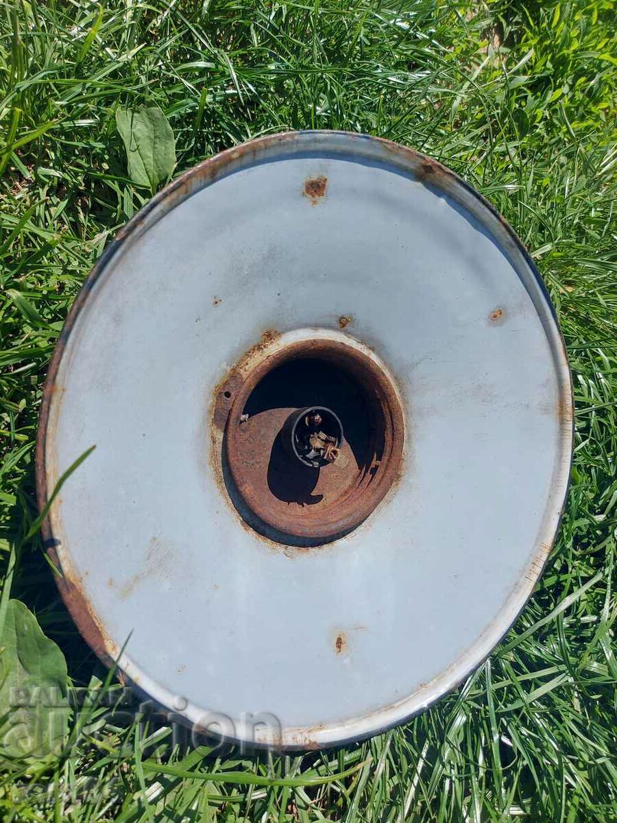 ENAMELED LAMP - EARLY SAMPLE - 7 ENAMELED LAMP - EARLY SAMPLE - 7