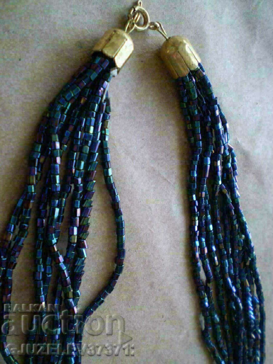 necklace of glass beads 60s with price 65.00 BGN | € 33.23 necklace of glass beads 60s with price 65.00 BGN | € 33.23