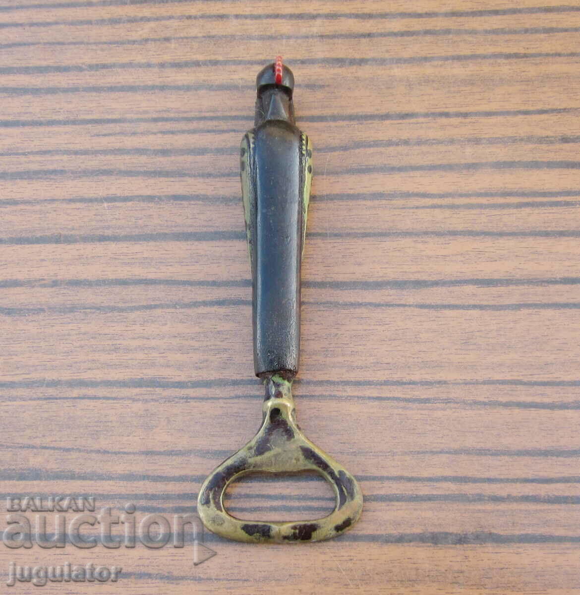 antique bronze bird opener with bone handle - 6 antique bronze bird opener with bone handle - 6