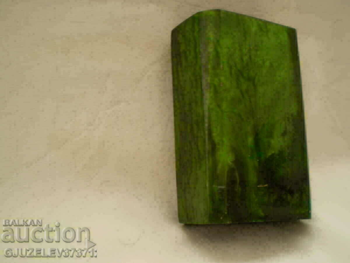 Green vase catalin USSR - 5