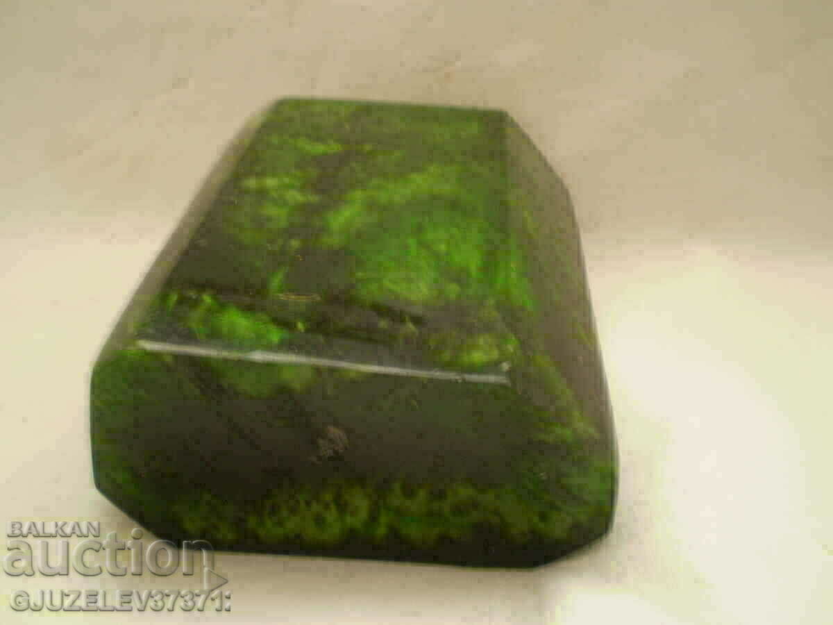 Green vase catalin USSR - 6