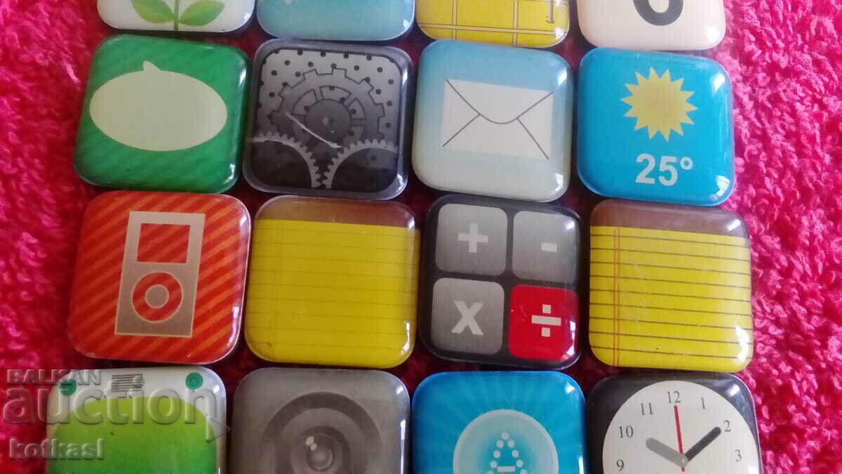 Аукцион Сувенири Лот магнити 16 бр. за хладилник Аукцион Сувенири Лот магнити 16 бр. за хладилник