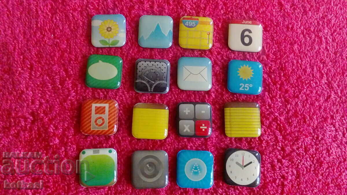 Souvenirs Lot of magnets 16 pcs. for refrigerator - 5 Souvenirs Lot of magnets 16 pcs. for refrigerator - 5