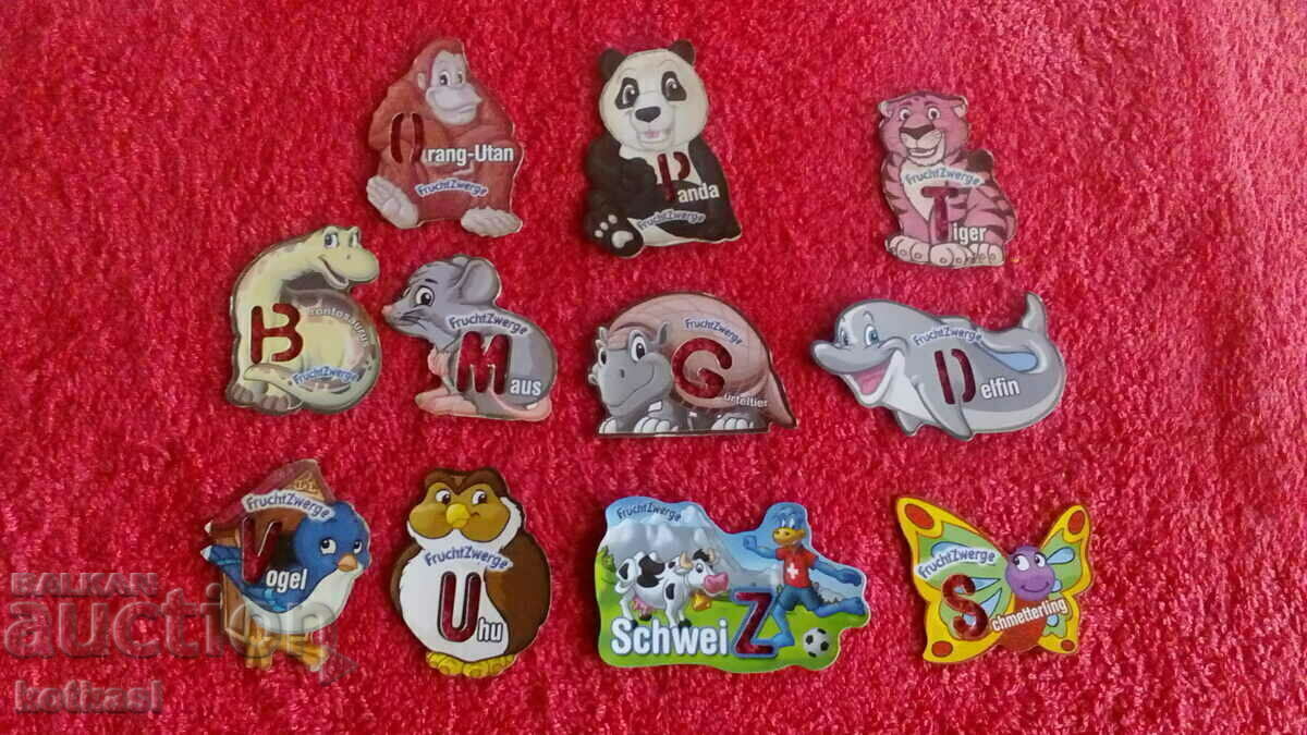 Delivery of Souvenirs Lot 11 pcs. fridge magnets animals Delivery of Souvenirs Lot 11 pcs. fridge magnets animals