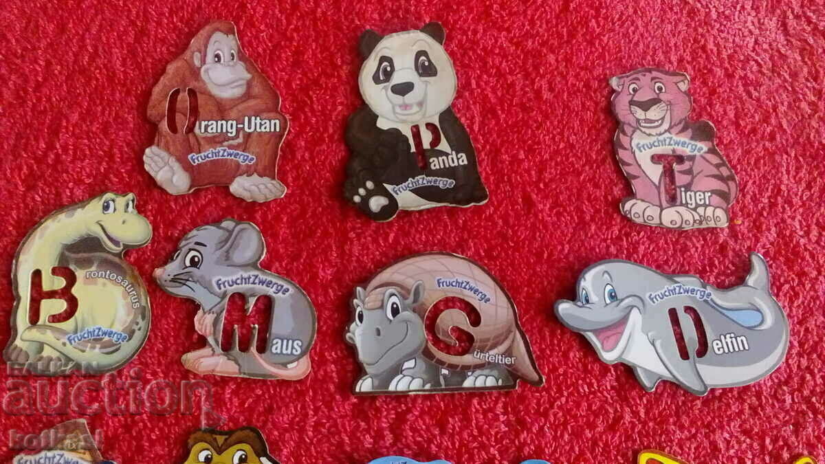 Souvenirs Lot 11 pcs. fridge magnets animals - 5 Souvenirs Lot 11 pcs. fridge magnets animals - 5