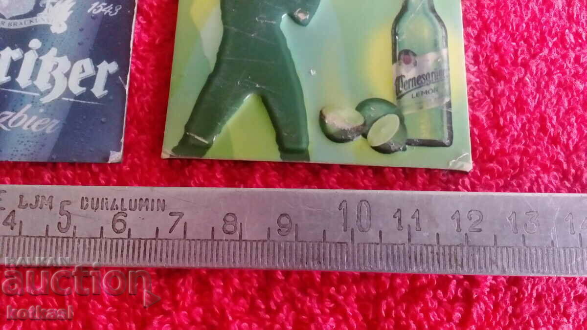 Auction Souvenirs Lot 2 pcs. fridge magnets Beer Auction Souvenirs Lot 2 pcs. fridge magnets Beer