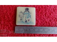 Souvenir Fridge Magnet Snowman