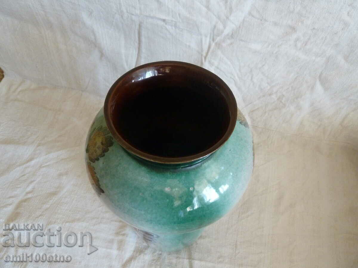 Large beautiful vase hand-painted ceramics - 5 Large beautiful vase hand-painted ceramics - 5