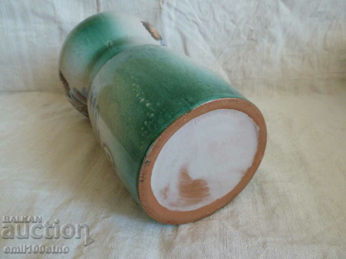 Large beautiful vase hand-painted ceramics - 6 Large beautiful vase hand-painted ceramics - 6