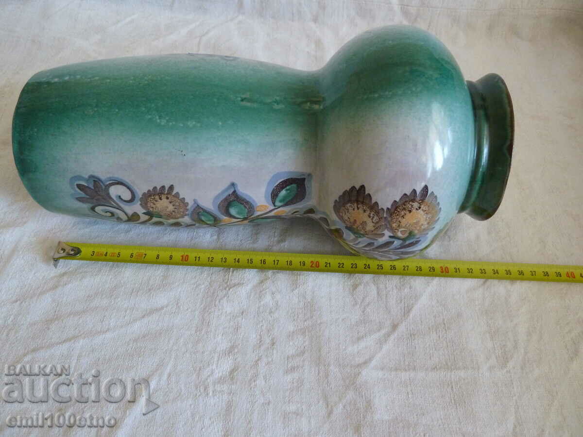 Large beautiful vase hand-painted ceramics - 7 Large beautiful vase hand-painted ceramics - 7