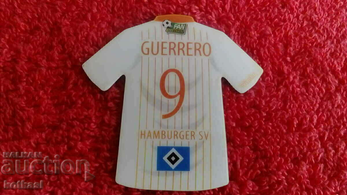 Delivery of Souvenir Fridge Magnet T-shirt of a football player Delivery of Souvenir Fridge Magnet T-shirt of a football player