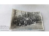 Photo Ruse Schoolgirls on a meadow in the park
