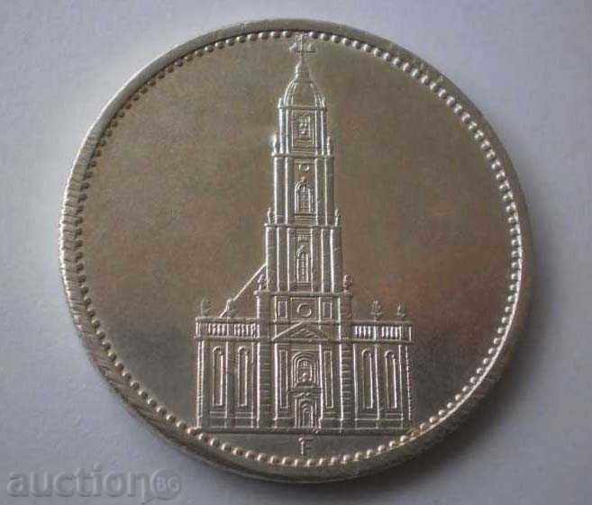 Γερμανία ΙΙΙ Ράιχ 5 Μαρκί 1935 F Σπάνιες κέρμα