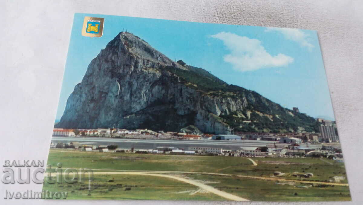 Postcard La Linea (Cadiz) Penon de Gibraltar