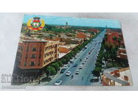 Carte poștală Marrakesh Avenue de Mohamed V 1974