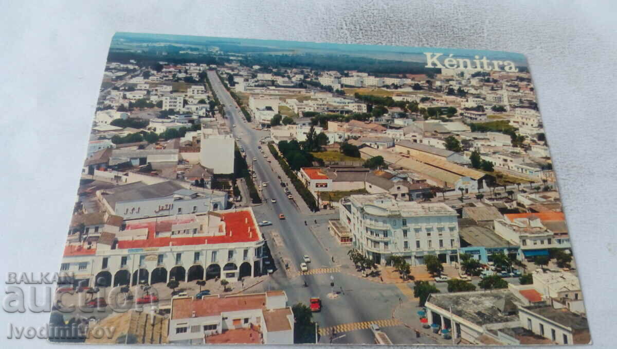 P K Kenitra Aeial View over Mohammed Vth's avenue
