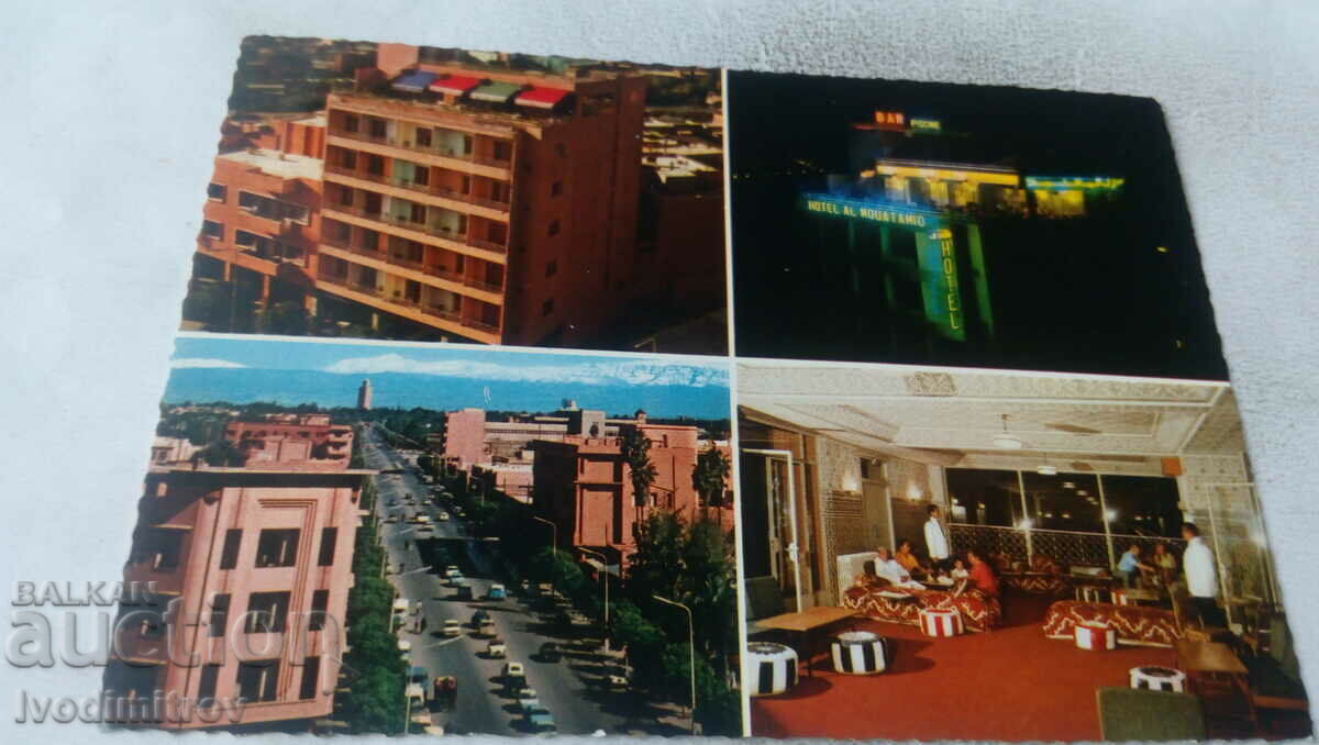 Postcard Marrakesh-Gueliz Avenue de Mohammed V