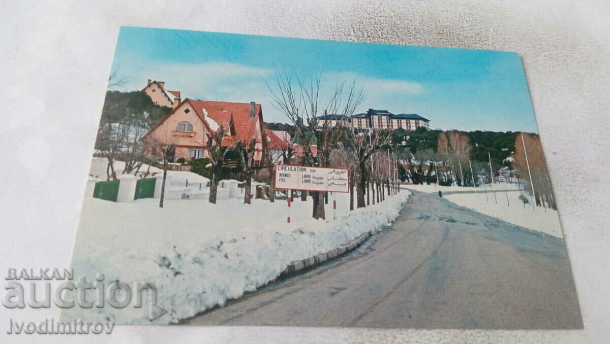 Καρτ ποστάλ Ifrane Vue Generale sous la Neige