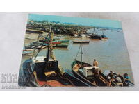 Postcard L'Aiguillon sur Mer Le Port 1970