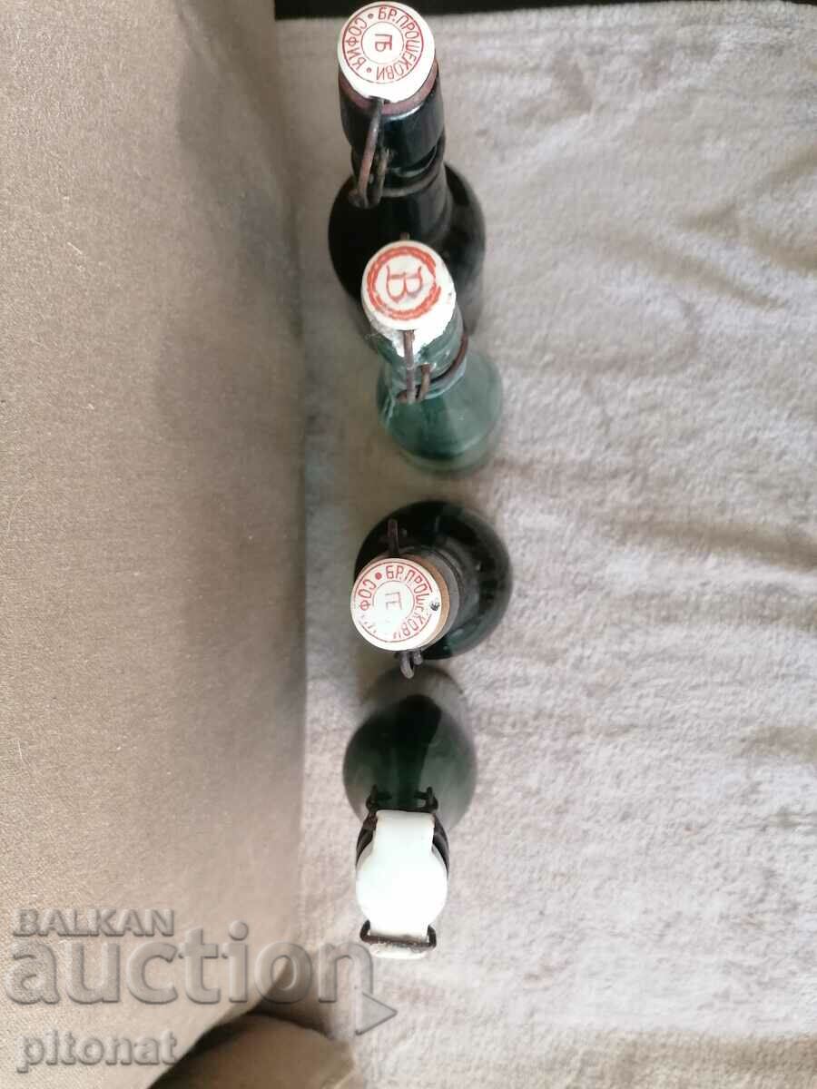 Lot of glass bottles Kingdom of Bulgaria - 6 Lot of glass bottles Kingdom of Bulgaria - 6