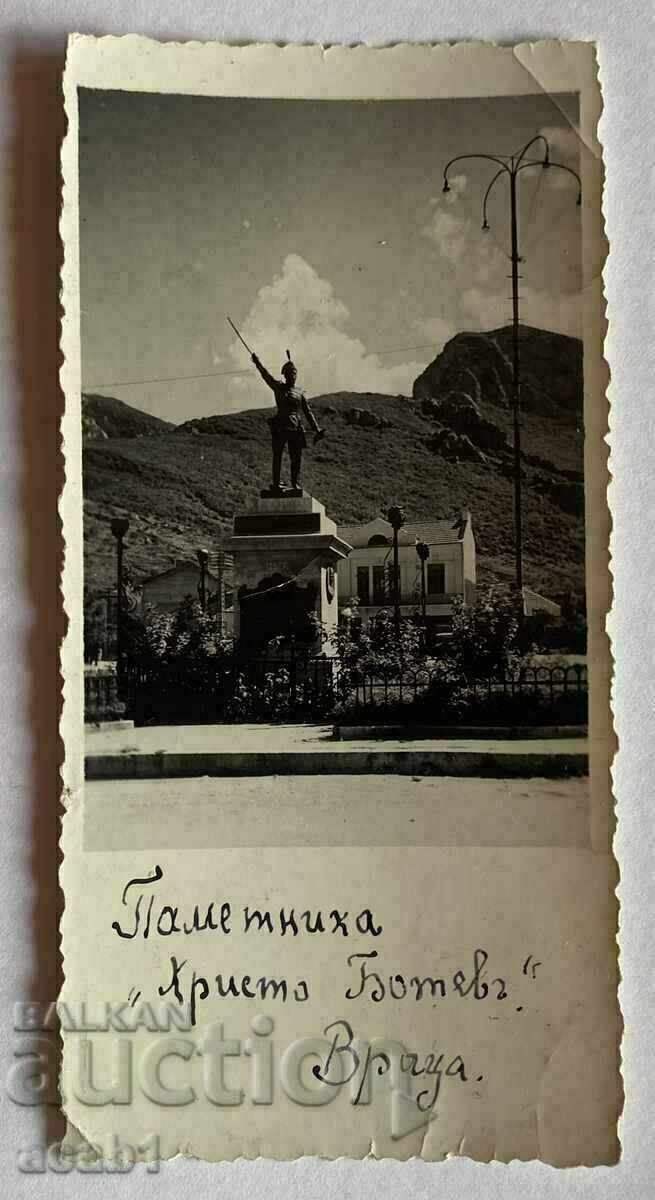 Monumentul lui Hristo Botev Vratsa 1939