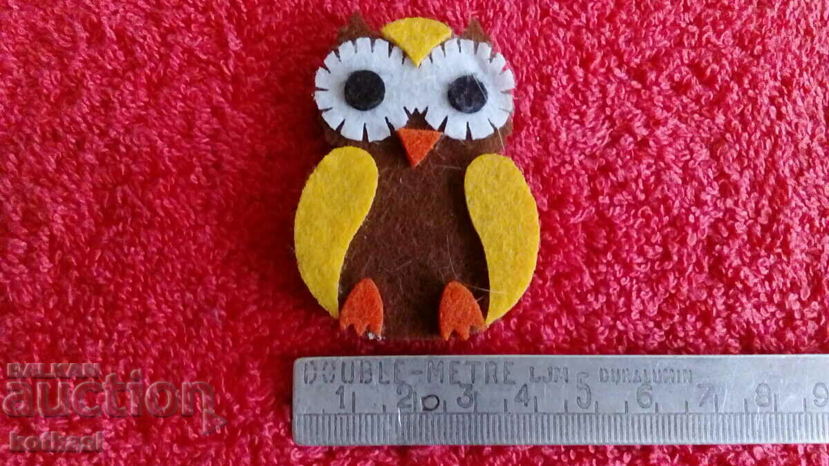 Souvenir Fridge Magnet Owl