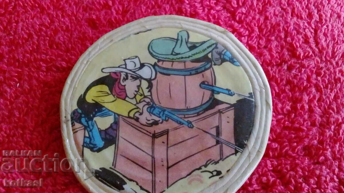 Delivery of Souvenir Fridge Magnet Cowboys Shooting Delivery of Souvenir Fridge Magnet Cowboys Shooting