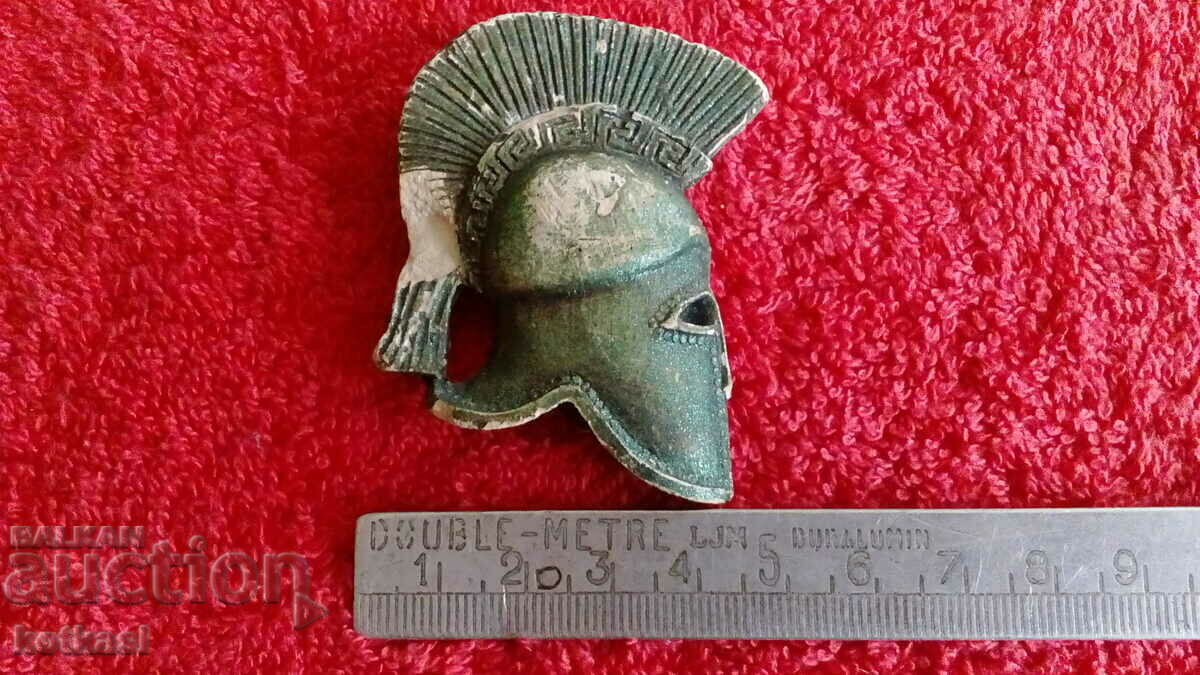 Souvenir magnet refrigerator ceramics Helmet Greece RS Macedonia Souvenir magnet refrigerator ceramics Helmet Greece RS Macedonia