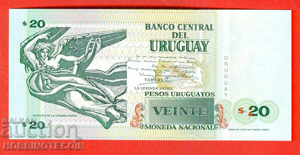 URUGUAY 20 Pesos issue - 2000 NEW UNC with price 9.99 BGN | € 5.11 URUGUAY 20 Pesos issue - 2000 NEW UNC with price 9.99 BGN | € 5.11