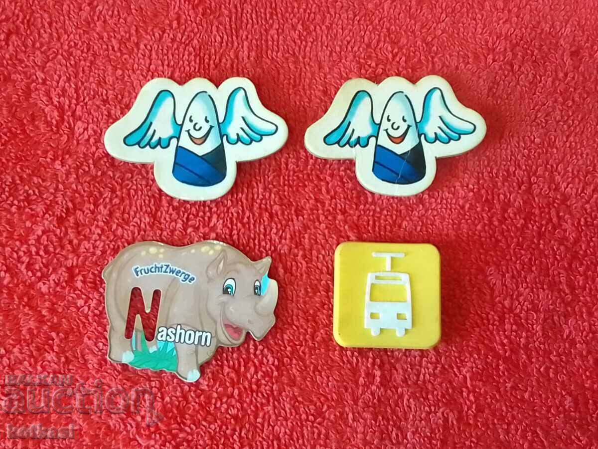 Delivery of Lot of souvenirs Fridge magnets 4 pcs Delivery of Lot of souvenirs Fridge magnets 4 pcs