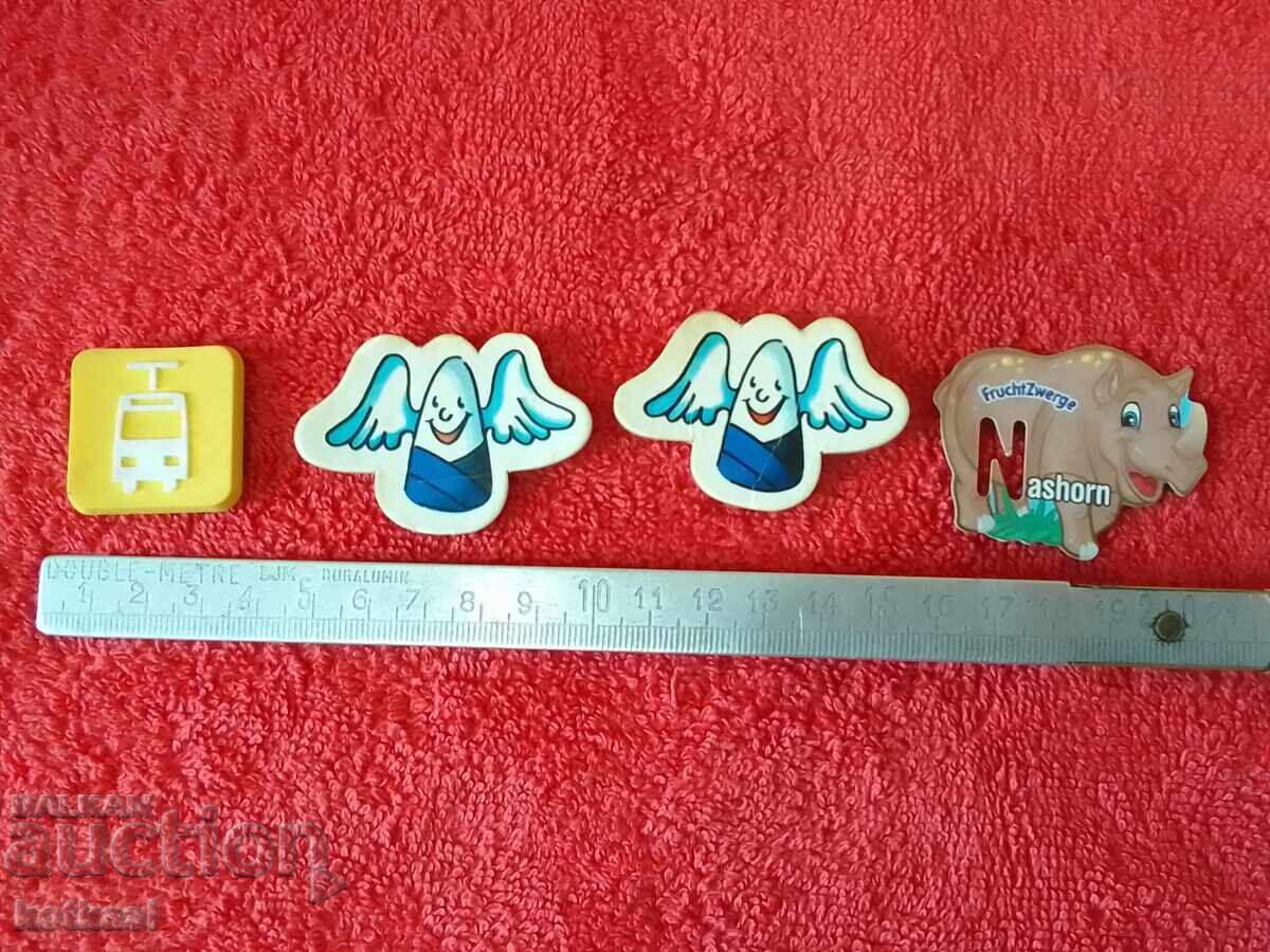 Lot of souvenirs Fridge magnets 4 pcs Lot of souvenirs Fridge magnets 4 pcs