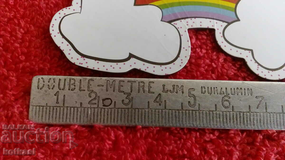 Souvenir Fridge Magnet Rainbow Clouds with price 2.50 BGN | € 1.28