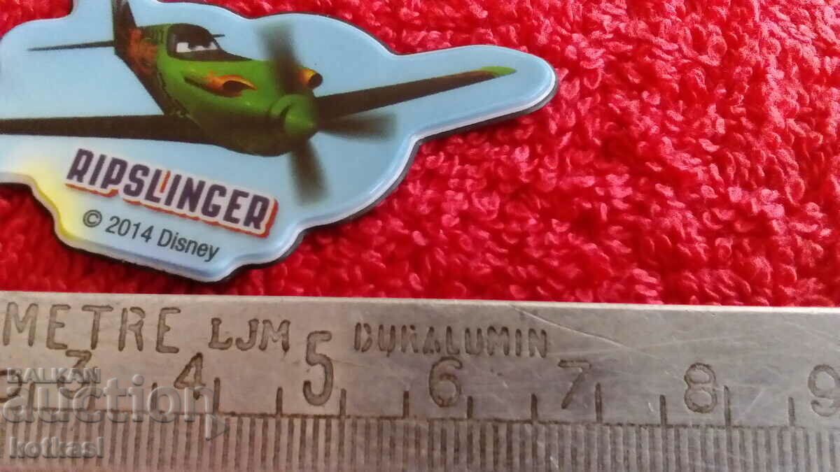 Auction Souvenir Fridge Magnet Disney Plane Aviation Auction Souvenir Fridge Magnet Disney Plane Aviation