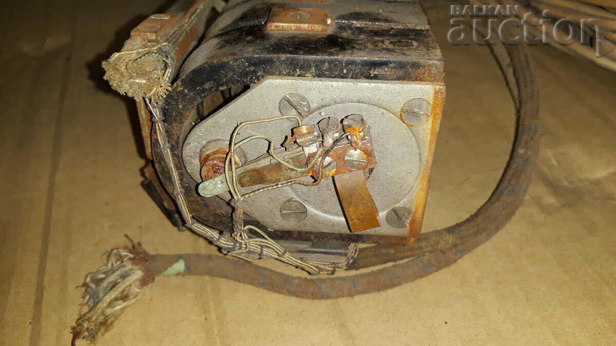 part of an old telephone with a crank - 6 part of an old telephone with a crank - 6