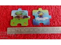 Сувенири Лот 2 бр. Магнити за хладилник стерео