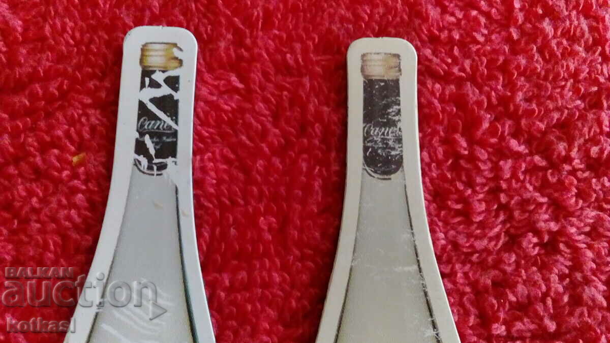 Delivery of Souvenirs lot 2 pcs. Fridge Magnets Wine Bottles