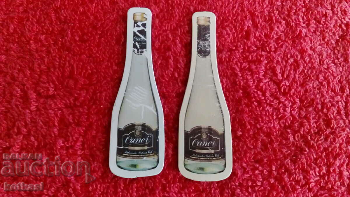 Souvenirs lot 2 pcs. Fridge Magnets Wine Bottles - 5