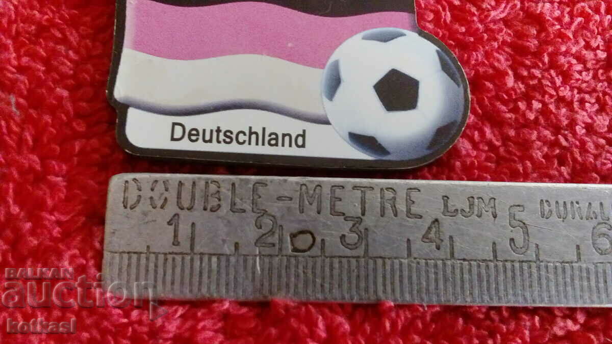 Suvenir Magnet Frigider Steagul Germania Fotbal cu preț € 1.00 | 1.96 BGN