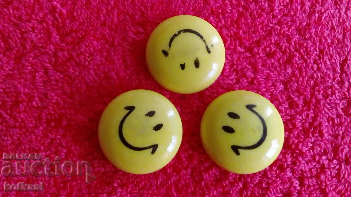 Souvenirs Lot 3 pcs. Fridge magnets Smiles - 5 Souvenirs Lot 3 pcs. Fridge magnets Smiles - 5